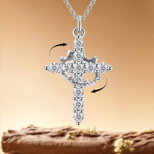 Crown Cross Necklace