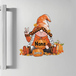 Nana's Pumpkins - Personalized Decal - Halloween, Fall Gift For Grandma, Mom