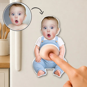 Tiny Squishy Belly - Personalized Squishy Acrylic Fridge Magnet