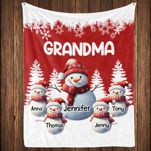 My Fav People Call Me - Personalized Custom Fleece Blanket