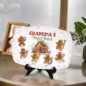 Grandma's Perfect Batch Custom Christmas - Personalized Platters