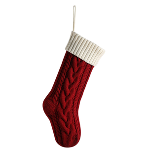 Personalized Embroidered Knitted Christmas Stockings