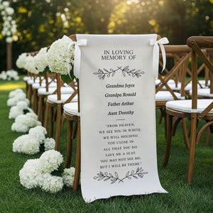 Personalized Wedding Welcome Sign β Custom Fabric Banner for Weddings, Bridal Showers & Special Events