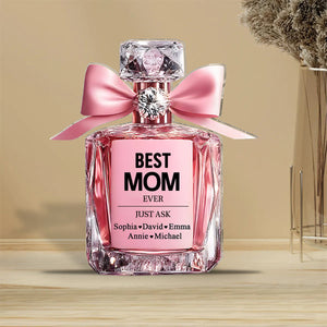 Best Mom Ever - Personalized Mother Custom Shaped Acrylic Plaque