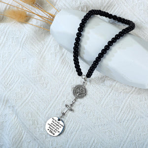 Carry A Piece Of You - Family Personalized Custom Cross Car Charm