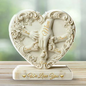 Hold My Hand โ A Personalized Acrylic Plaque for the One You Love