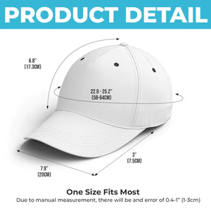 Personalized Fishing Cap β "Keep Calm and Fish On" β Father's Day Gift For Dad & Grandpa