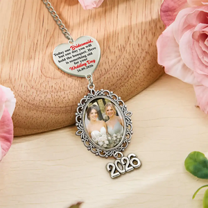 "Something Old" Custom Photo Wedding Charm β Personalized Keepsake For Your Wedding Day