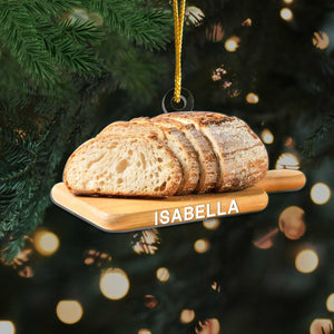 Sourdough Bread Ornament– Personalized Baking Gift For Christmas Tree Decor | Gifts For Bakers & Baking Lovers
