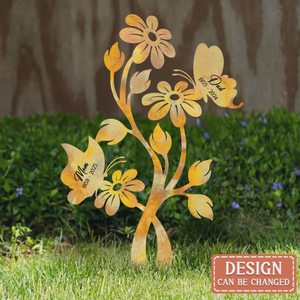 Personalized Memorial Metal Sign - Memorial Gift Idea For Family Members