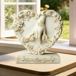Hold My Hand โ A Personalized Acrylic Plaque for the One You Love