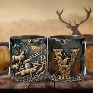 Best Hunter - Personalized Hunting Accent Mugs