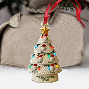 The Golf Father - Personalized Golf Acrylic Ornament