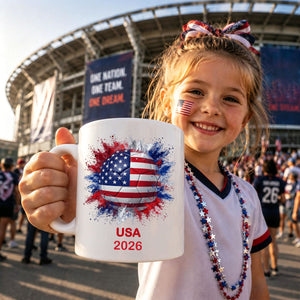 Personalized 2026 Soccer Country MUG