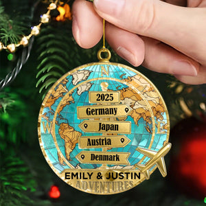 Sea Glass Destination Of All Year - Personalized Custom Shape Ornament