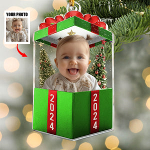 The Best Gift Ever - Personalized Acrylic Photo Ornament
