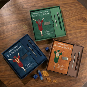 Personalized Graduation Notebook Set – A Thoughtful Gift For Her & Him