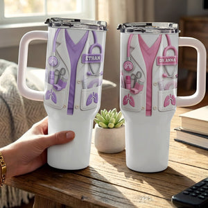 DR – Custom 40oz Tumbler | Personalized Gift For Doctor