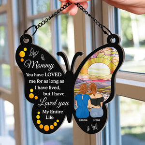 Custom My Entire Life Suncatcher - Personalized Window Hanging Suncatcher Ornament