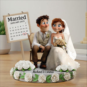 Happily Ever After - Personalized Couple Acrylic Plaque