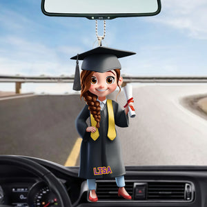 Congratulations Class Of - Personalized College Graduation Acrylic Ornament