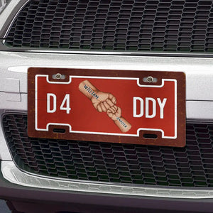 BE5T D4D - Personalized Aluminum License Plate - Gift For Father, Dad
