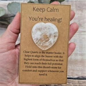 Crystals bring good luck/confidence. Protect and support crystal gifts