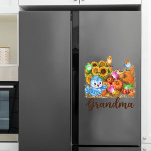 Personalized Gift For Grandma Harvest Decal