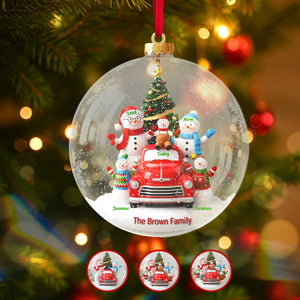 Personalized Christmas Ornament,The Perfect Gifts For Family