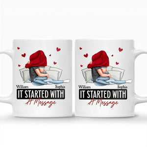 Personalized Mug - Romantic Couples Anniversary Gifts For Her, Him