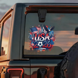 Personalized 2026 Soccer Country Decal | Perfect For Fan Events & Tailgates