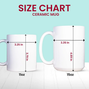 My World Mug, Personalized Valentine Gift For Lovers