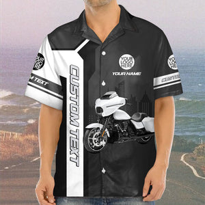This Is How I Roll - Personalized Upload Vechicle Photo For Biker Personalized Hawaiian Shirt