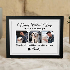 Personalized Photo Happy Father's Day To My Amazing Dad Picture Frame