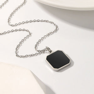 Personalized Heat-Activated Hidden Photo Necklace