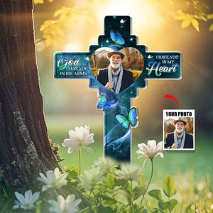 In Our Hearts Always - Memorial Personalized Acrylic Garden Stake