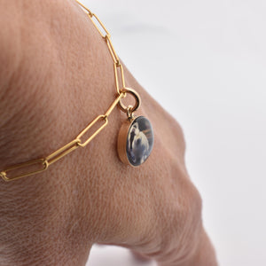 Personalized Photo Charm Bracelet Gift For Pet Lover, Family Members