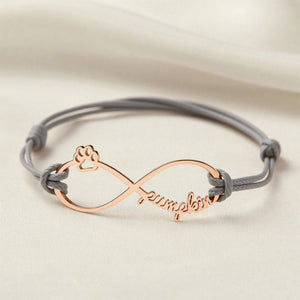 Personalized Pet Memorial Bracelet Pet Loss Gift