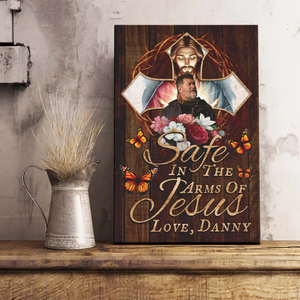 God Saw You Getting Tired Personalized Photo Canvas/Poster Memorial Gift