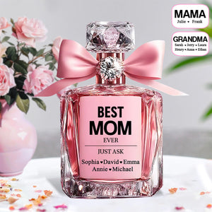 Best Mom Ever - Personalized Mother Custom Shaped Acrylic Plaque