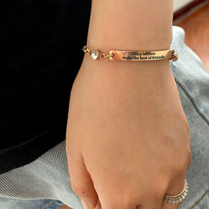 Personalized Birthstones Bracelet For Bestie, Best Friend