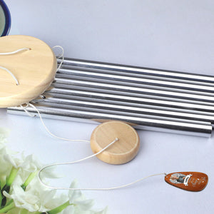 I am always with you - Personalized Memorial Photo Wind Chimes