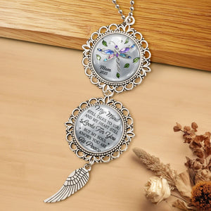 Memorial My Mind Still Talks To You - Personalized Pendant Charm