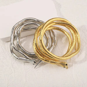 7-in-1 Transformable Snake Jewelry, Necklace, Bracelet