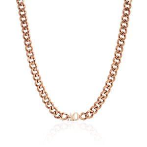 Custom Initial Choker Necklace
