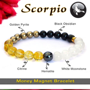 Certified Money Attraction Bracelet By Zodiac Signs