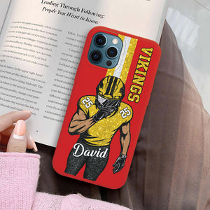 Personalized Clipart Phone Case For Football Family