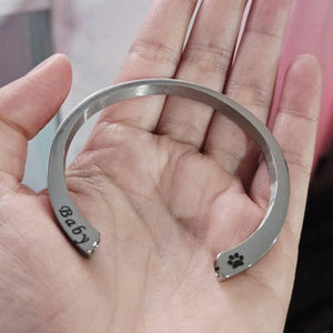 Personalized Double Chamber Memorial Ashes Bracelet