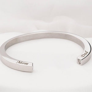 Personalized Double Chamber Memorial Ashes Bracelet