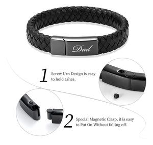 Personalized Urn Memorial Bracelet